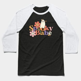 Spooky Babe Baseball T-Shirt